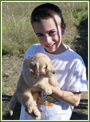 Joel and Puppy